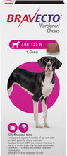 Load image into Gallery viewer, Bravecto XL Chews for Dogs (88-123 lbs)
