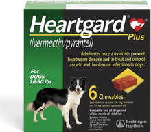 Load image into Gallery viewer, Heartgard Plus Chew for Dogs, 26-50 lbs