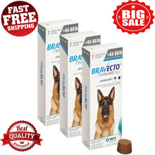 Load image into Gallery viewer, 3x Bravecto L Chews for Dogs (44-88 lbs)