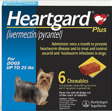 Load image into Gallery viewer, Heartgard Plus Chew for Dogs, up to 25 lbs