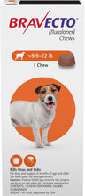 Load image into Gallery viewer, Bravecto S Chews for Dogs (9.9-22 lbs)
