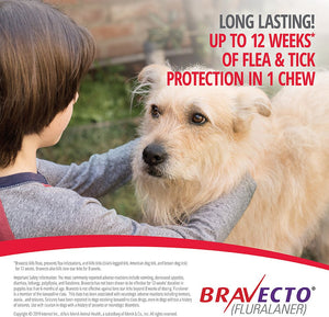 Bravecto L Chews for Dogs (44-88 lbs)