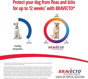 Bravecto L Chews for Dogs (44-88 lbs)