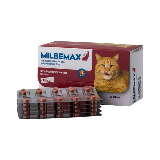 Milbemax Tasty Cat Wormer (2-8kg)